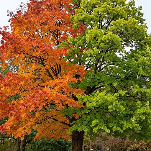 Surreal Tree of Dual Seasons