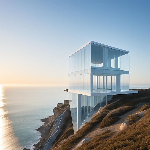 Stunning Quartz-Shaped Glass Building Stunning Quartz-Shaped Glass Building