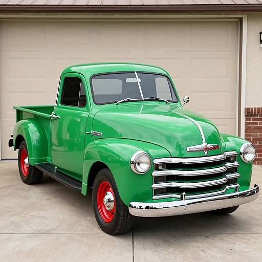 Vibrant 1949 Chevrolet Pickup Truck