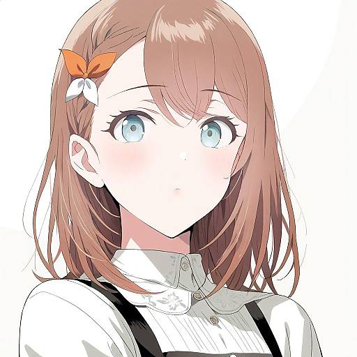 Illustration of Hanasato minori, project sekai in the style of Tsurui