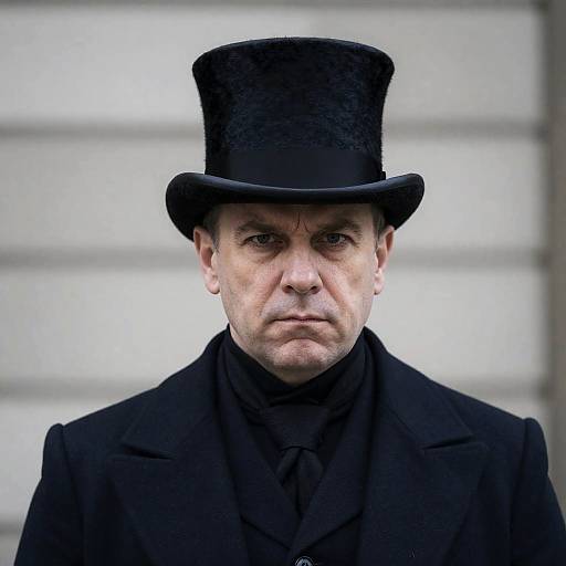 Portrait of a Dapper Middle-Aged Man