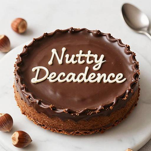 Hazelnut Chocolate Torte Elegance