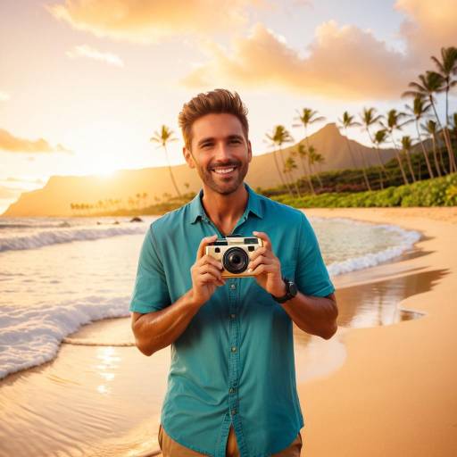 Casual Beach Vibes at Sunset Casual Beach Vibes at Sunset