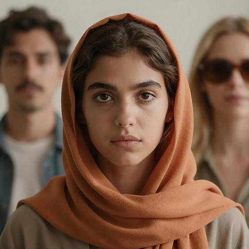 Portrait of Three Diverse Individuals