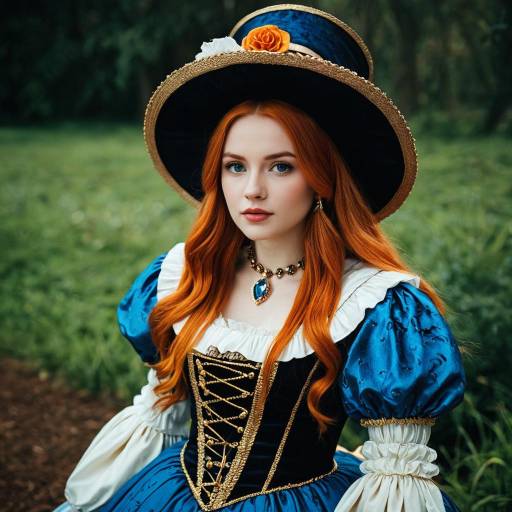 Enchanting Alice in Unique Costume Design