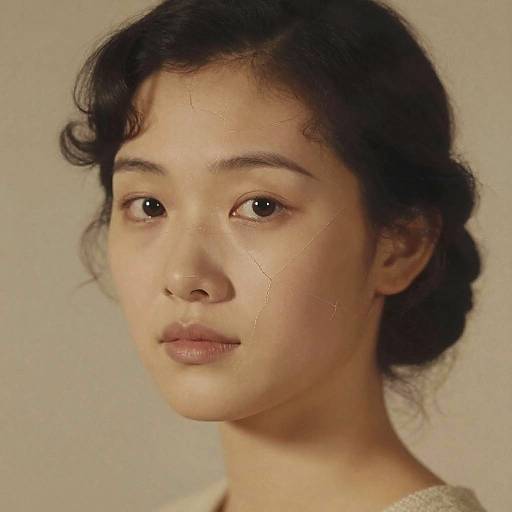 Vintage Portrait Restoration Inpainting