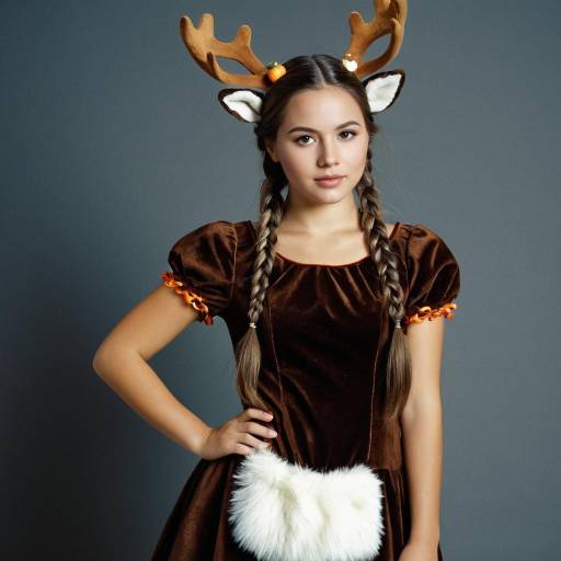 Charming Reindeer Halloween Costume for Girls