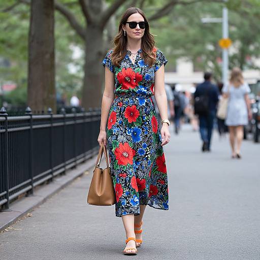 Fashionable Woman in Bryant Park