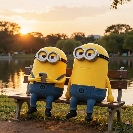 Big Chungus at Sunset Pond