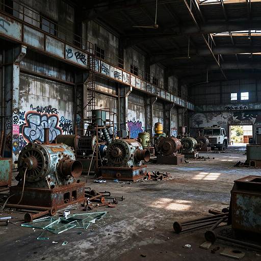 Abandonment in Industrial Warehouse