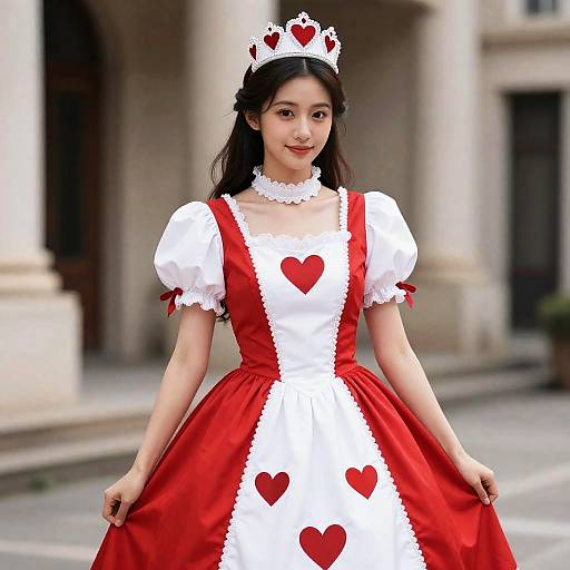 Royal Queen of Hearts Costume