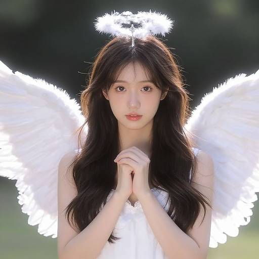 Angel Girl with Crown