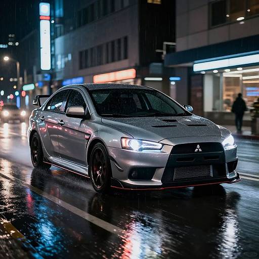 Mitsubishi Lancer Evo 11 Night Race