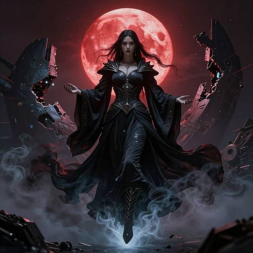 Mysterious Female Sith Sorceress