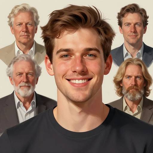 Cory Loftis Smiling Digital Portrait