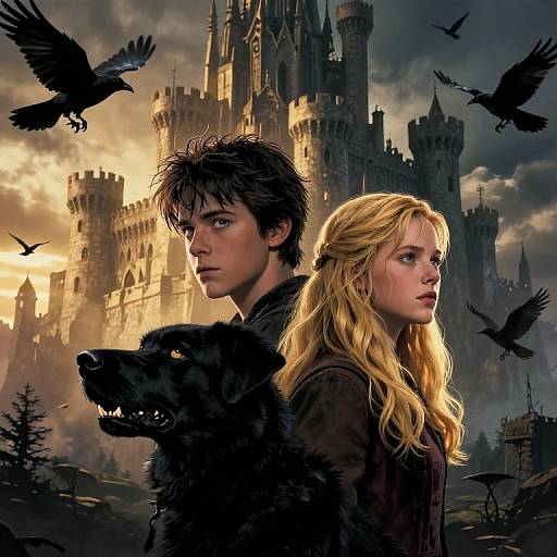 Drew Struzan Style Fantasy Poster