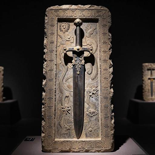 Cursed Mythical Blade on Shrine