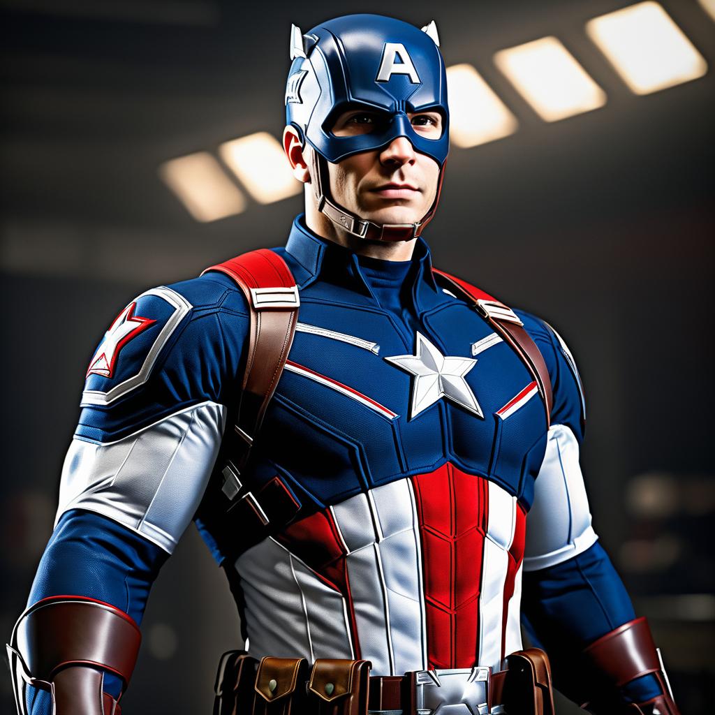 Photorealistic Captain America Adventure