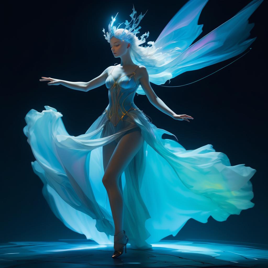 Ethereal Fairy Queen in Motion Capture