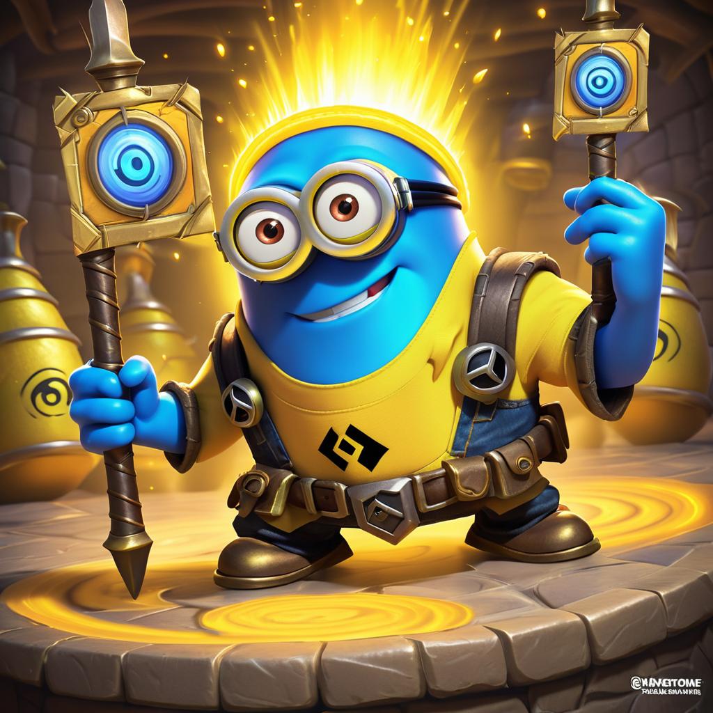 Minions as Hearthstone Cards by Naughty Dog