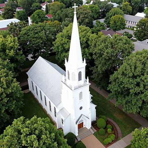 Drone View of St. Peter's Church
