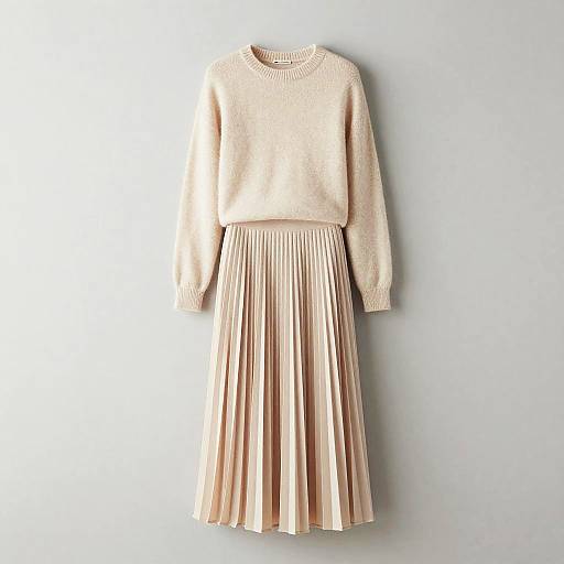 Minimalist Pastel Outfit with Cashmere