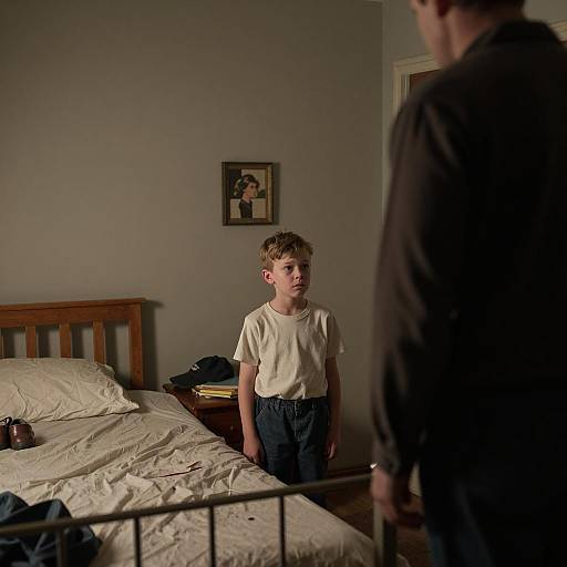 A Sad Goodbye in a NYC Bedroom