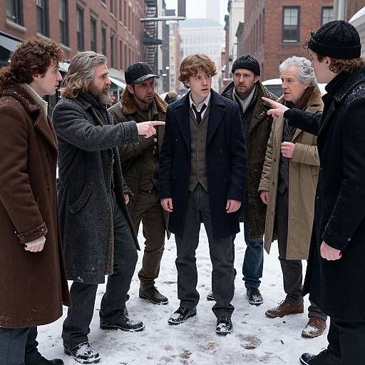 1799 Manhattan Crime Accusation Scene