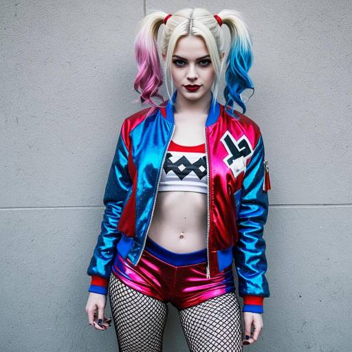 Stylish Harley Quinn Cosplay Outfit Design