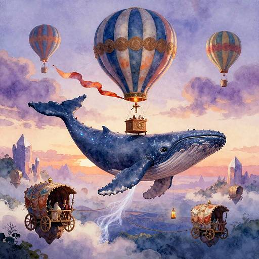 Dreamlike Floating Islands Caravan