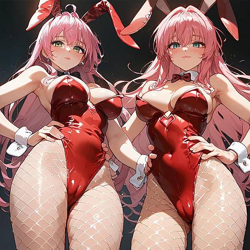 Lala Satalin Deviluke in Red Leotard