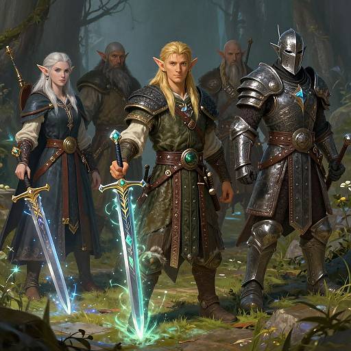 Fantasy RPG Character Generator Scene