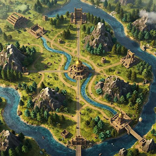 AI Fantasy Battle Map Generator