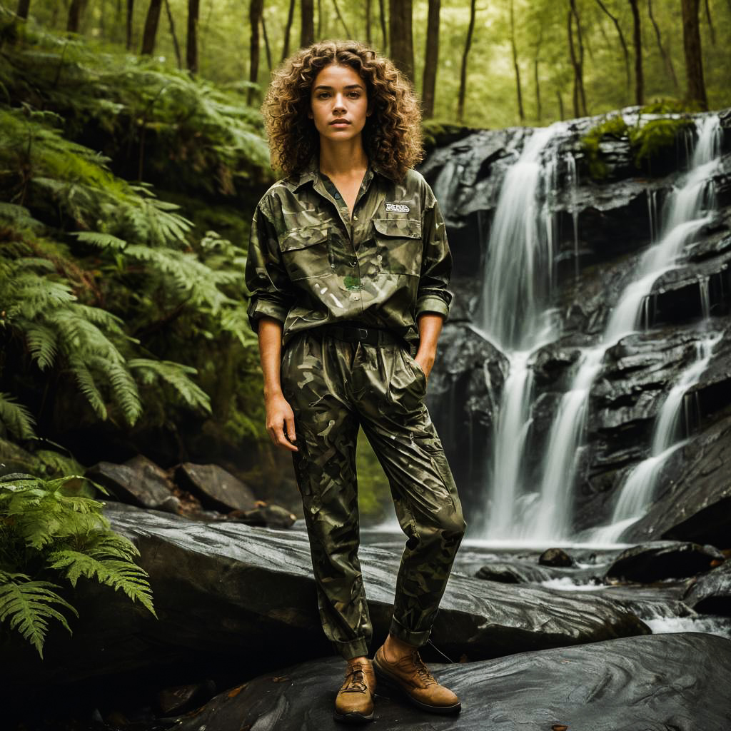 Confident Camper Photo Shoot by Annie Leibovitz