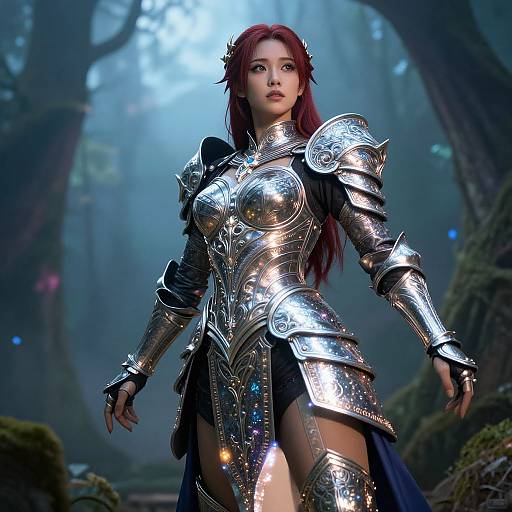 Intricately Detailed Sexy Fantasy Armor