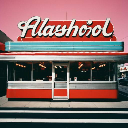 Retro Flashpool Diner Exterior