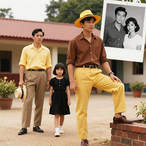 Vintage Movie Poster Design Concept