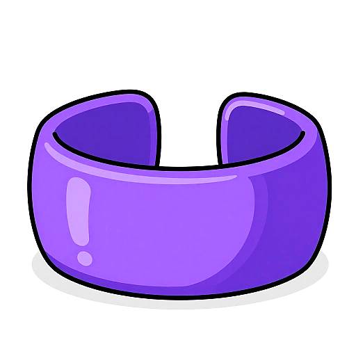 Wide Metallic Cuff Bracelet Design