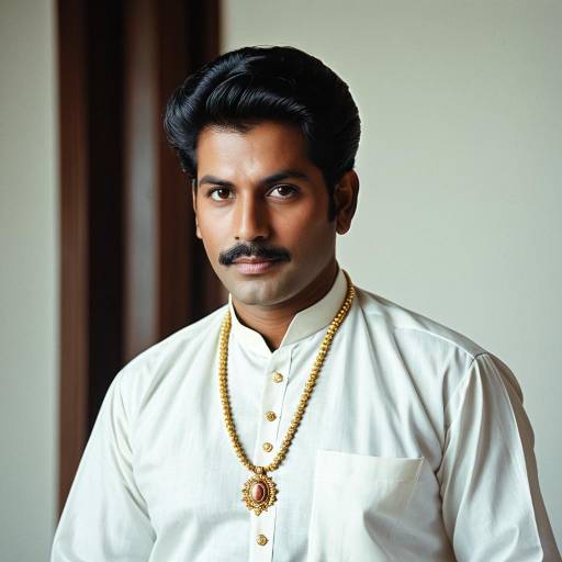 Dignified Traditional Tamil Male Outfit