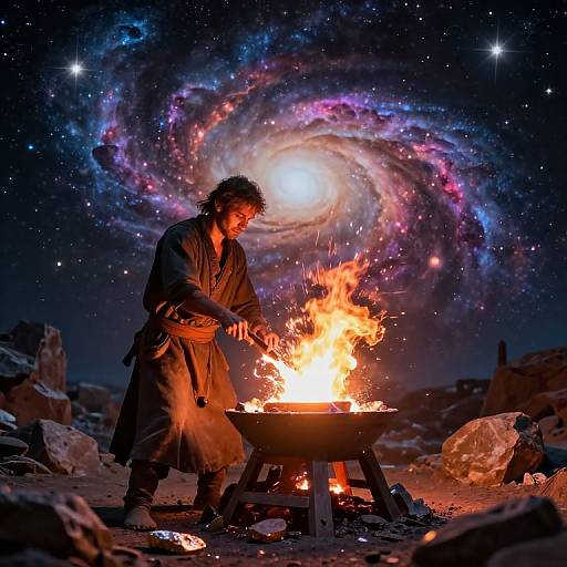 Celestial Blacksmith Forging Novas