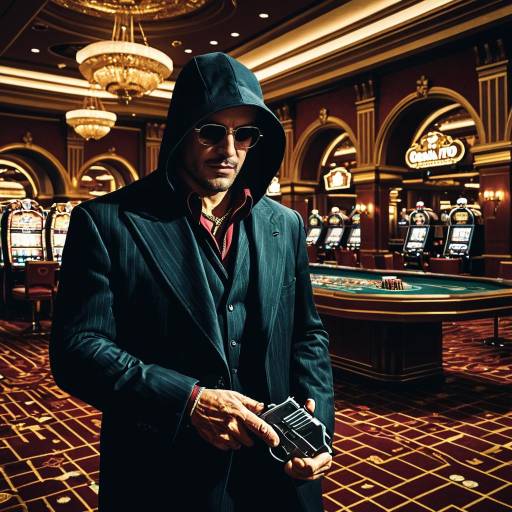 Cunning Jewel Thief in Opulent Casino