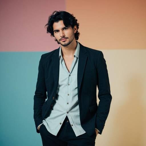Casual Vintage Male Portrait