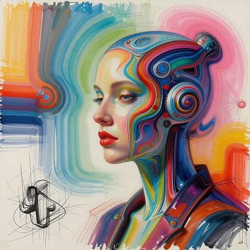 AI Transforms Drawings into Surreal Art