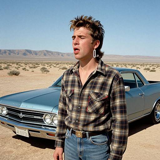 Surreal Mullet Man by Ralph Steadman