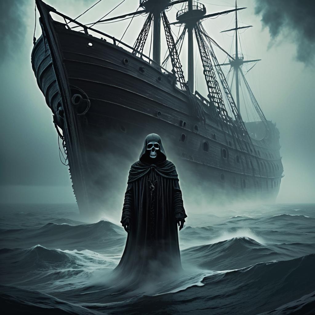 Eerie Wraith on a Ghost Ship