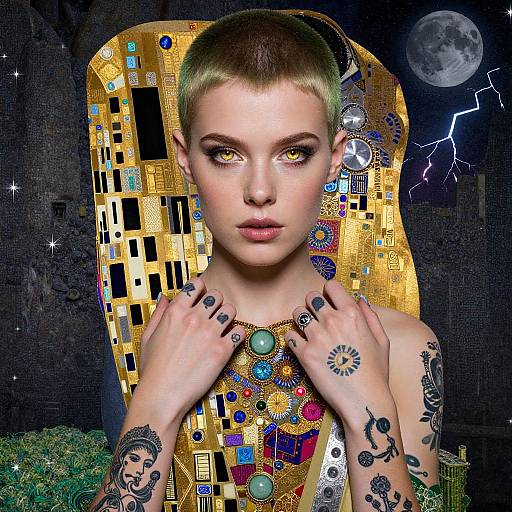 Gothic Russian RPG Character Portrait