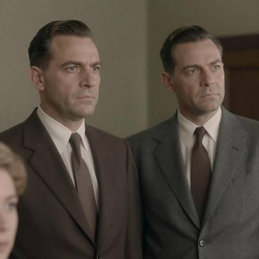 1940s Men in Stylish Suits