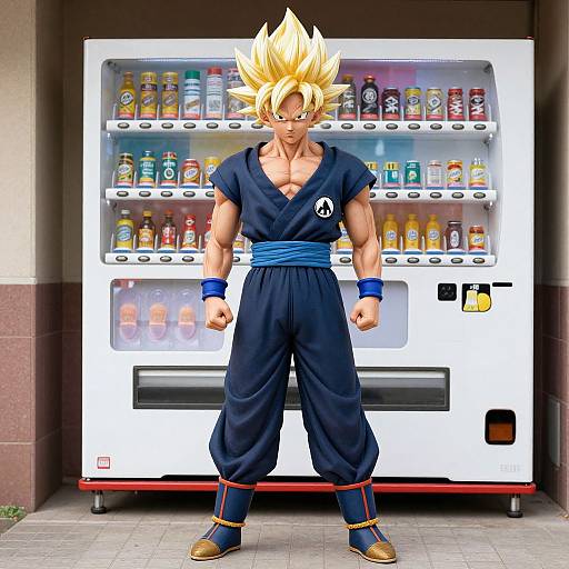 Super Saiyan Goku Parody Costume