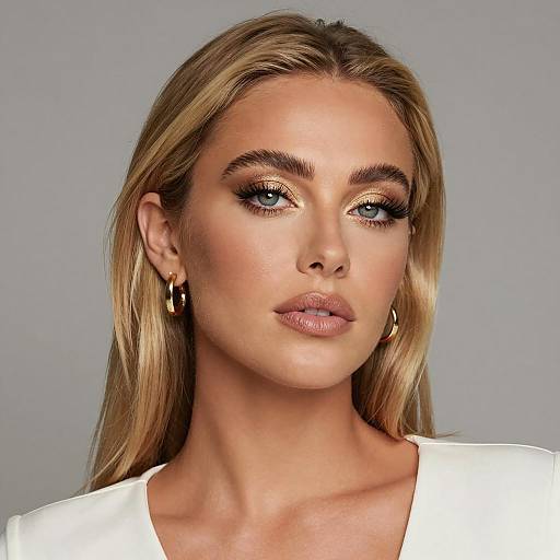 Portrait of a Woman with Unique Features