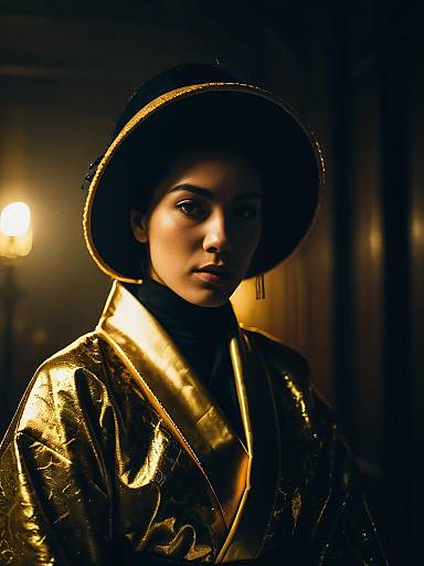 Playful Sushi Roll Costume Portrait